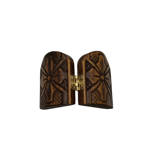 Alternative view of Orthodox wooden diptych – Mother of God of Tenderness
