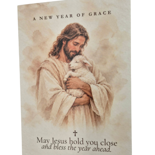 Alternative view of Greeting Card - A New Year Of Grace
