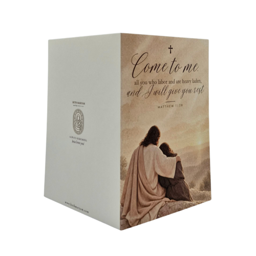 Greeting Card - Matthew 11:28 - Image 3