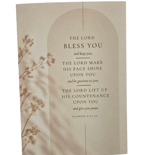 Alternative view of Greeting Card - Numbers 6:24-26