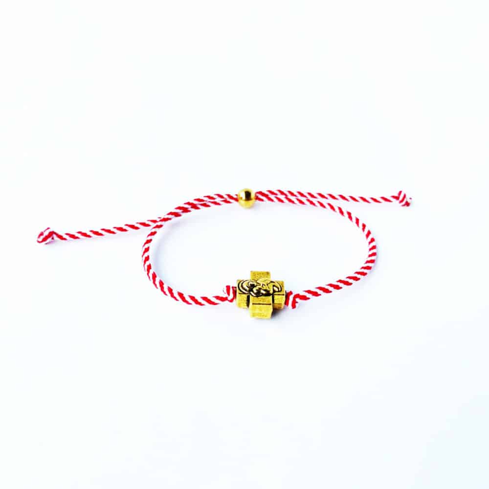 Siboro Bracelet with cross: 01 Gold