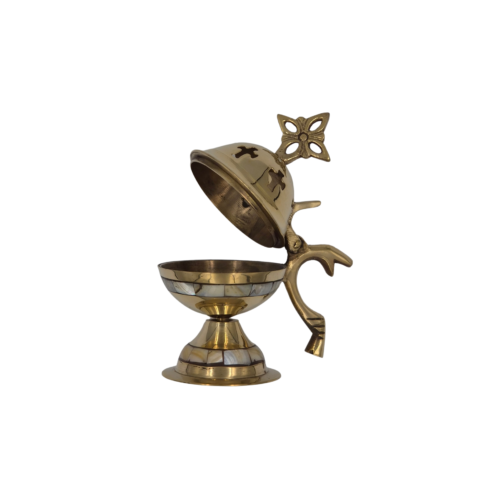 Alternative view of Incense burner Gold – small, medium & large