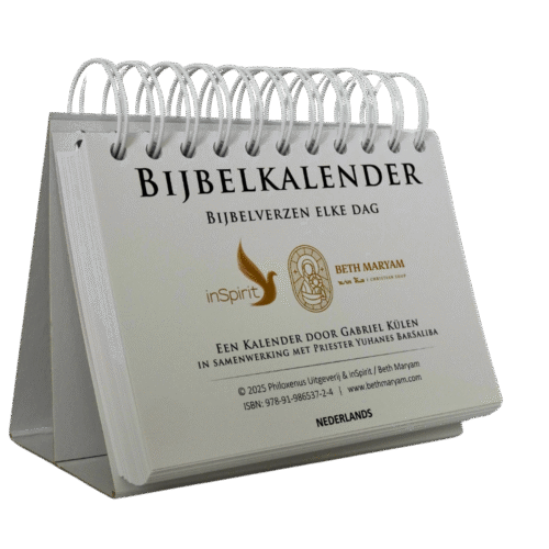 Dutch Bible calendar with daily scripture verses