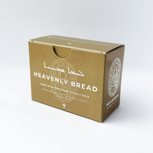BibleCards Heavenly Bread – English edition – Christian gift