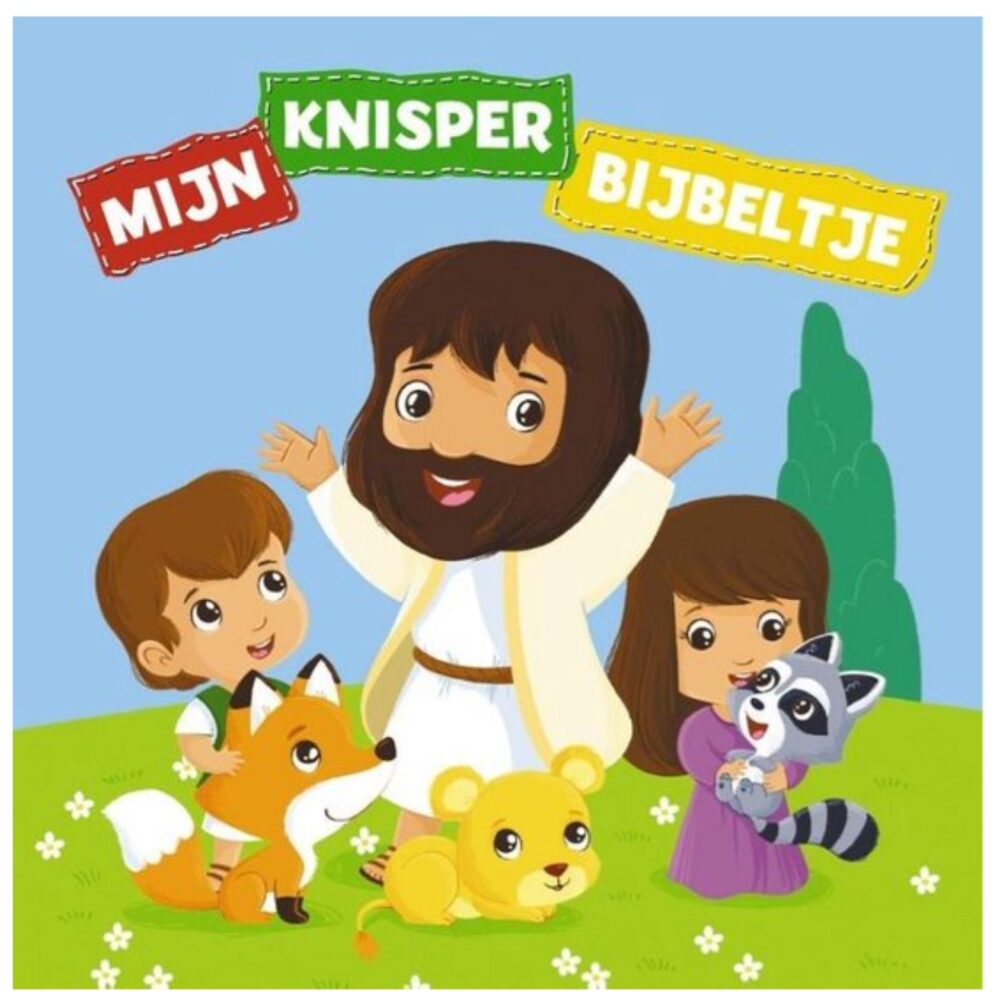 Mijn knisper Bijbeltje - Baby Soft Cuddly Booklet / zacht baby knisper boekje (NL)